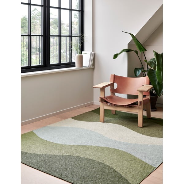 Zeleni unutarnji i vanjski tepih 70x100 cm Urvi Woods – Pappelina-image-4