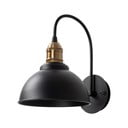 Crna zidna lampa ø 21 cm Varzan – Opviq lights