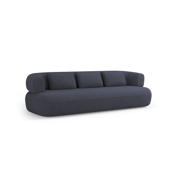 Tamno plava sofa od bouclé tkanine 200 cm Jenny – Micadoni 