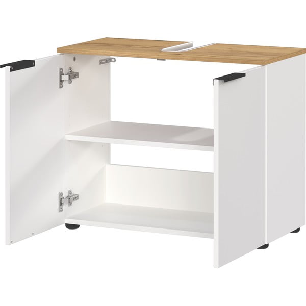 Bijeli ormarić za ispod umivaonika 60x58 cm Menen – Germania-image-2