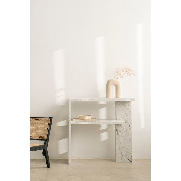 Bijeli konzolni stol 30x80 cm Dante - Really Nice Things-image-4