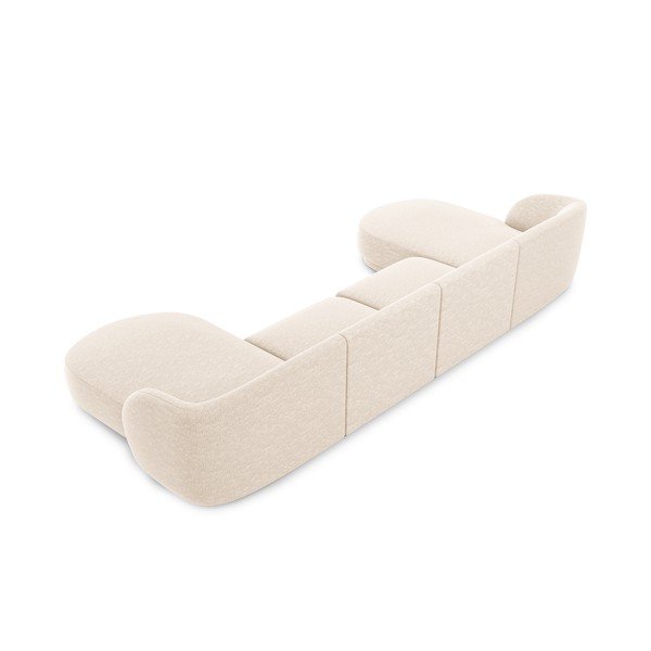 Krem kutna garnitura Miley - Micadoni Home-image-4