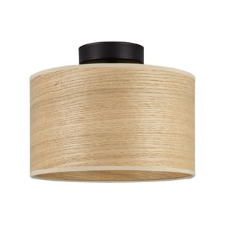 Stropna svjetiljka od hrastovog furnira Sotto Luce TSURI S, ø 25 cm