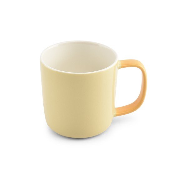 Svijetlo žuta šalica od new china bone porculana 370 ml Mae – ONA-image-2