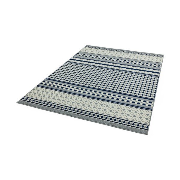 Plavo-bijeli tepih Asiatic Carpets Antibes Geometric, 160 x 230 cm-image-2