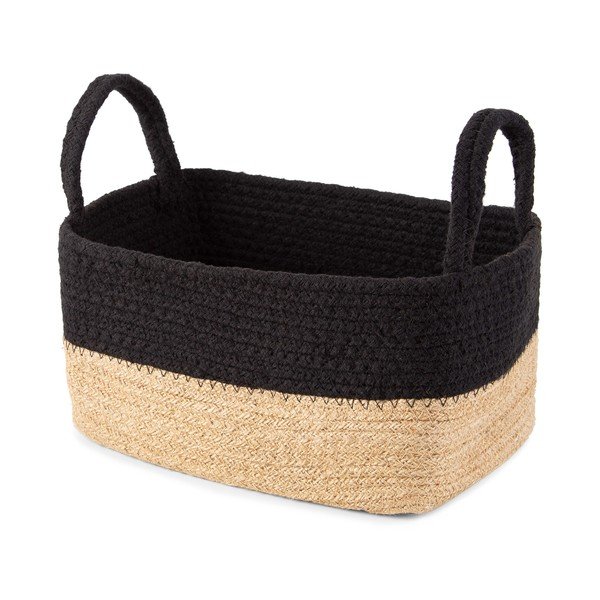 Košara za pohranu od jute i pamuka Compactor Basic, 24 x 15 cm-image-4