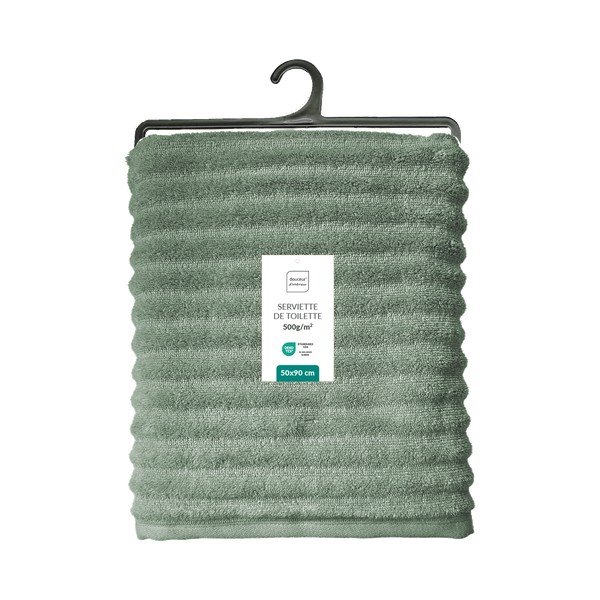 Zeleni pamučan ručnik od frotira 50x90 cm Maya – douceur d'intérieur-image-4