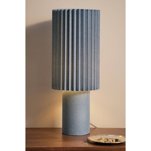 Plava lanena stolna lampa (visina 45 cm) Harriet – Jotex-image-1