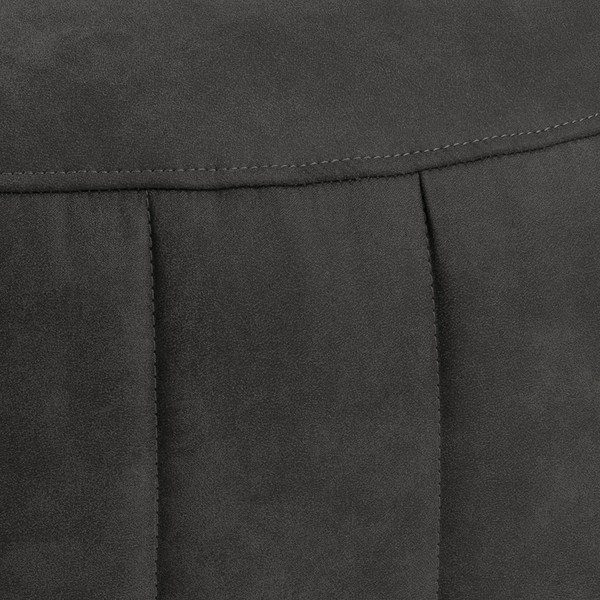 Antracit sivi podnožnik imitacija kože actona doria, 60 cm-image-3