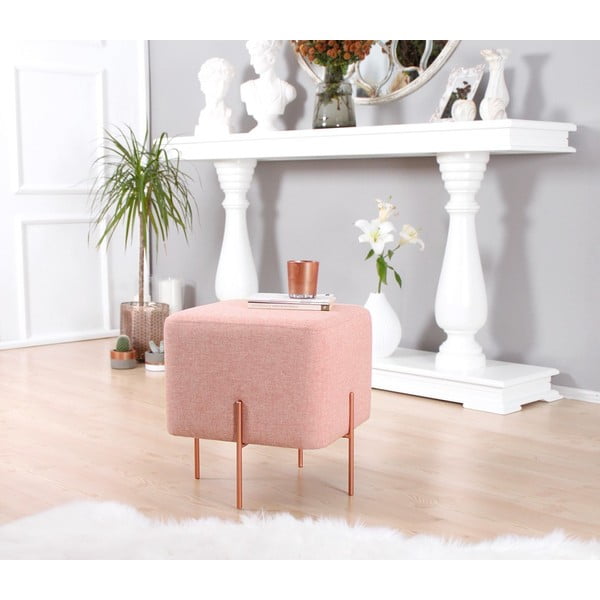 Svijetlo ružičasti tabure Copper – Artie-image-4