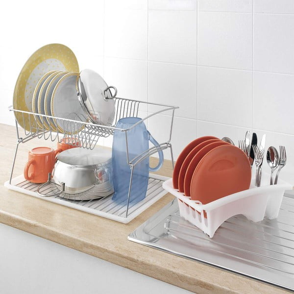 Stalak za ostalak za okapanje posuđa posuđa Metaltex Genius-Tex, 45 x 31 cm-image-2