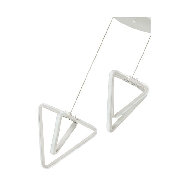 Bijela metalna LED viseća svjetiljka ø 20 cm Baris – Squid Lighting-image-3