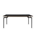 Crni blagovaonski stol 90x180 cm Alto – Støraa