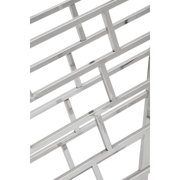 Metalni držač za boce vina u sjajno srebrnoj boji broj boca 24 kom Barolo – Premier Housewares-image-2