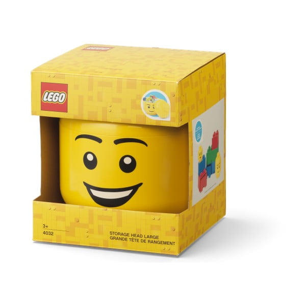 Plastična dječja kutija za pohranu Head - LEGO®-image-2