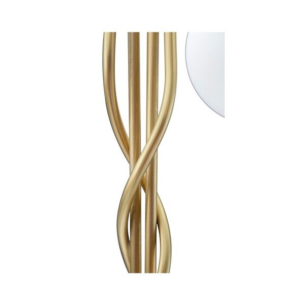 Bijela/u zlatnoj boji stojeća svjetiljka sa staklenim sjenilom (visina 176 cm) Glamy – Mauro Ferretti-image-4