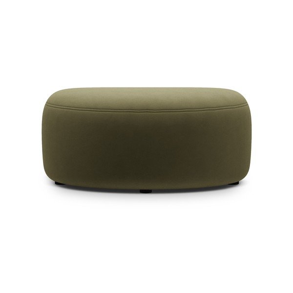 Zeleni baršunast tabure Kate – Micadoni -image-1