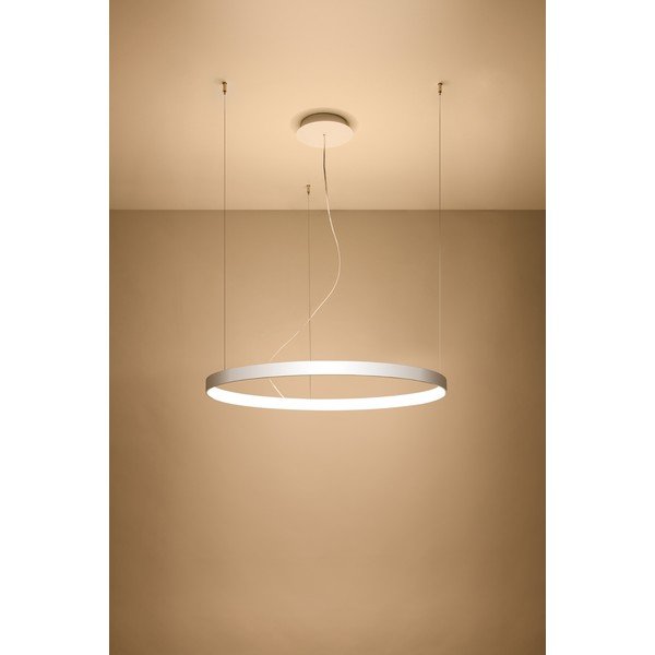 Bijela visilica Sollux Ganica, ø 80 cm-image-2