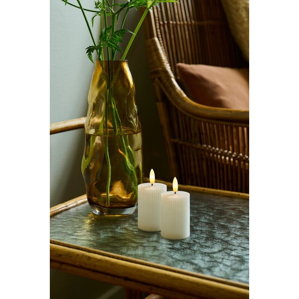 Bijeli svjetlosni ukrasi u setu od 2 kom Smilla - Sirius-image-1