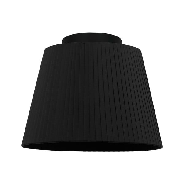 Crna stropna lampa Sotto Luce KAMI, ⌀ 24 cm
