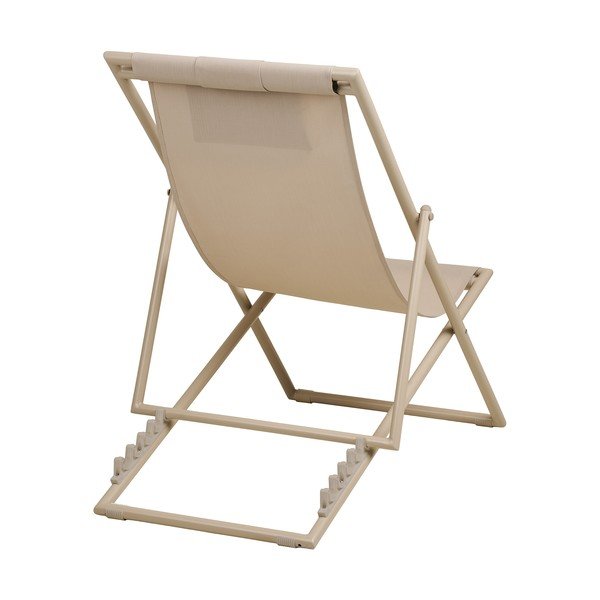 Bež metalna vrtna ležaljka Curtis – House Nordic-image-4