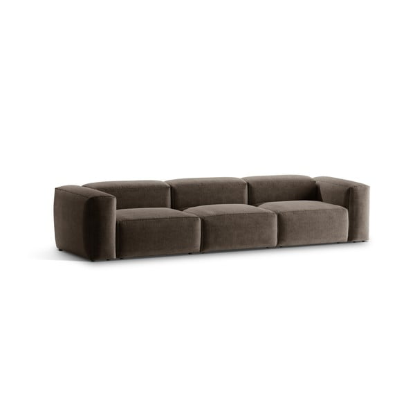 Smeđa sofa 364 cm Bergamo – Cosmopolitan Design-image-2