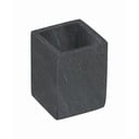 Tamno siva mramorna čaša za četkice za zube Aixa – Kave Home