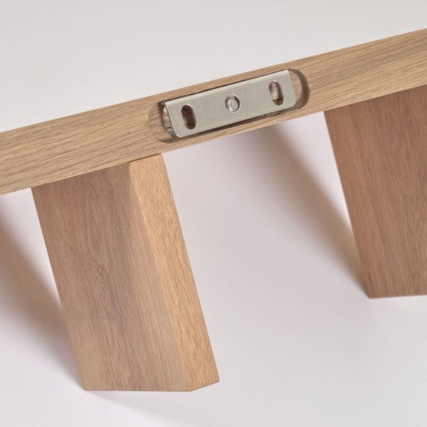 Zidna polica u hrastovom dekoru Kave Home Rasha-image-1