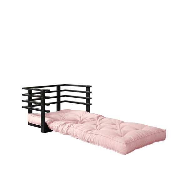 Varijabilna fotelja Karup Funk Black / Pink Peonie-image-3