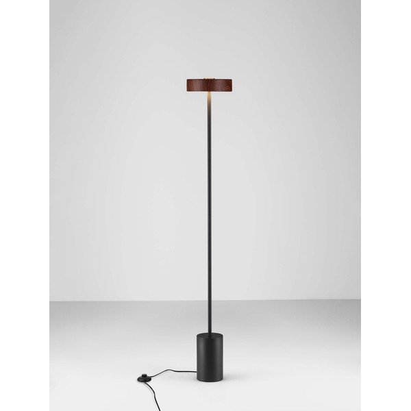 Crna/u tamnoj prirodnoj boji metalna LED stojeća svjetiljka (visina 135 cm) Thea – Nova Luce-image-4