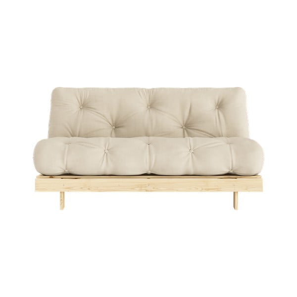 Bež kauč na razvlačenje 160 cm Roots - Karup Design-image-3