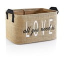 Košara za skladištenje od jute 30x22x30 cm – Mioli Decor