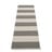 Antracitno siva/krem unutarnja i vanjska staza 70x225 cm Bob Charcoal Linen – Pappelina