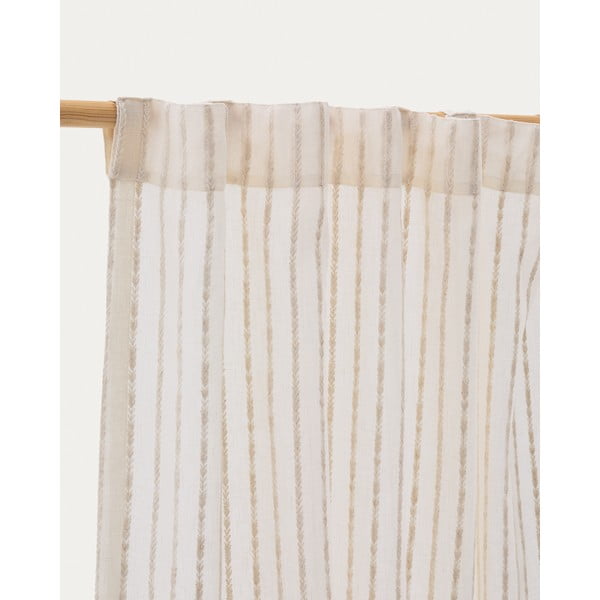 Bež zavjesa 140x270 cm Arami – Kave Home-image-4