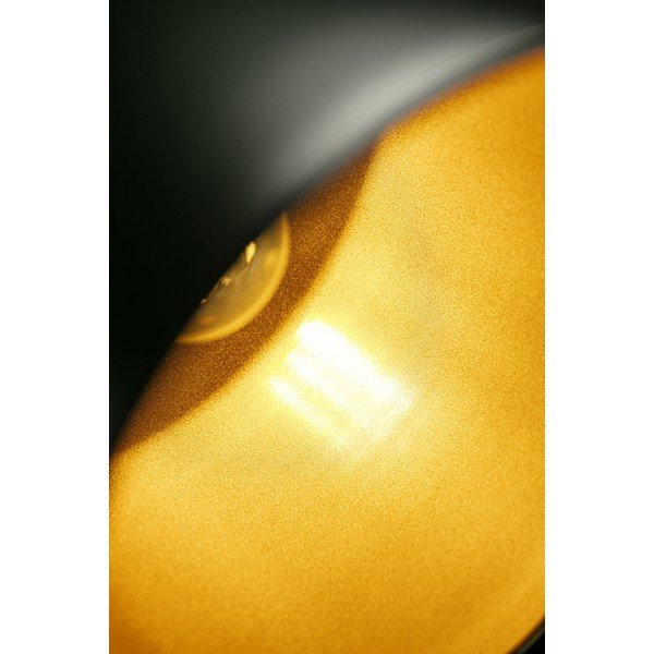 Crna viseća svjetiljka s metalnim sjenilom ø 32 cm Goa – GTV-image-3