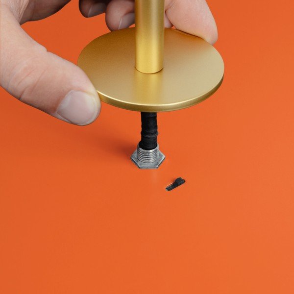 Narančasta metalna LED viseća svjetiljka s mogućnosti zatamnjivanja s metalnim sjenilom ø 31 cm Asteria Plus – UMAGE-image-4