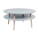 Tamnosivi stolić Ragaba UFO, Ø 70 cm