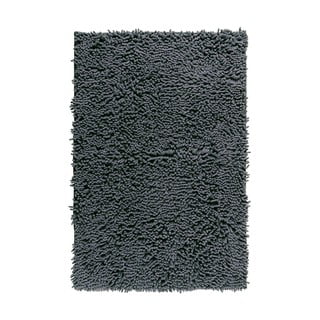 Sivi kupaonski tepih Wenko Chenille, 80 x 50 cm