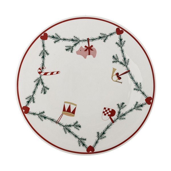 Pladanj s božićnim motivom od kamenine ø 35 cm Yule – Bloomingville