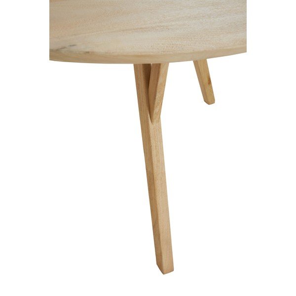 Okrugao blagovaonski stol od masivnog manga ø 120 cm Quenza – Light & Living-image-4