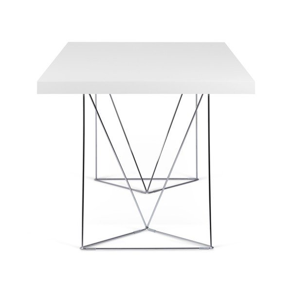 Bijeli stol TemaHome Trestle, dužina 160 cm-image-4