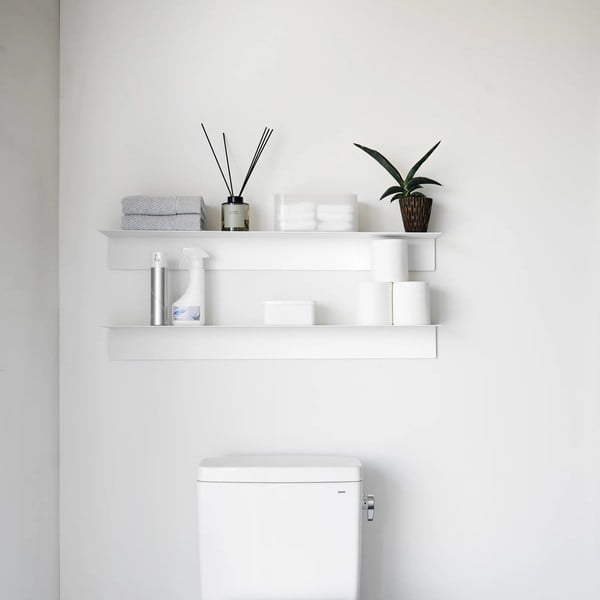 Bijela metalna polica 90 cm – YAMAZAKI-image-3