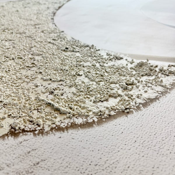 Slika s ručno oslikanim elementima 70x100 cm Lan 3D Illusion – Styler-image-4