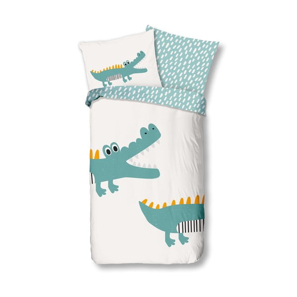 Pamučna dječja posteljina za krevet 140x200 cm Crocodile - Bonami Selection