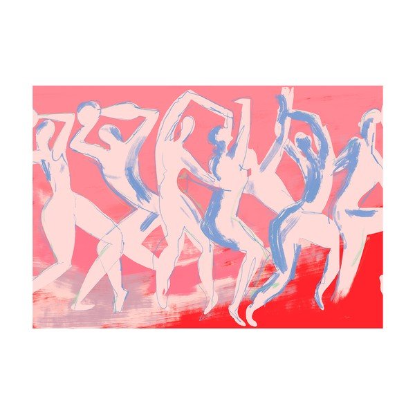 Plakat 40x30 cm Dancing – By Garmi – The Poster Club