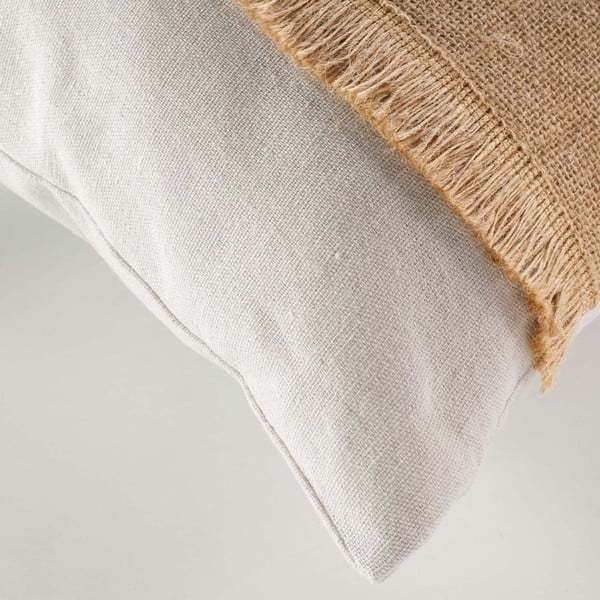 Ukrasni jastuk od mješavine jute 45x45 cm Rico – douceur d'intérieur-image-1