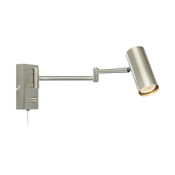 Siva metalna zidna svjetiljka Markslöjd Torino