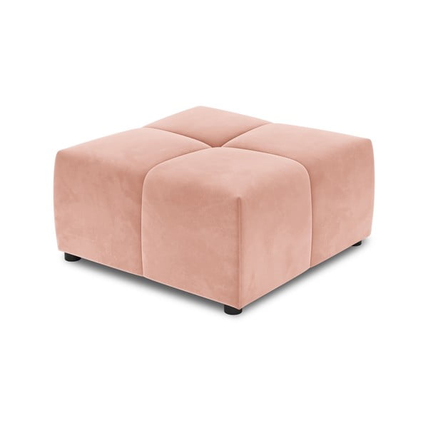 Ružičasti baršunasti sofa modul Rome Velvet - Cosmopolitan Design