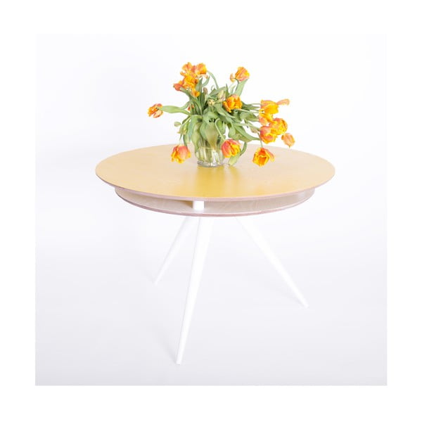 Žuti blagovaonski stol Ragaba Triad-image-2