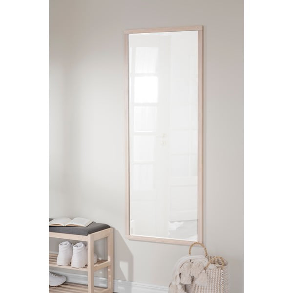 Ormarić za cipele od punog hrasta s klupom u prirodnoj boji Confetti – Rowico-image-1